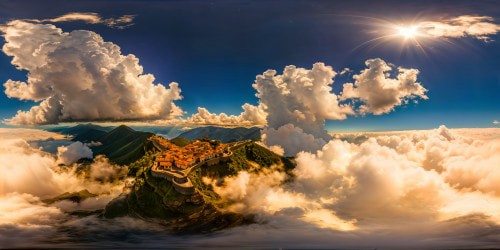 Un monde féerique d'une qualité inégalée, un village en miniature éclairé par la lueur des cheminées fumantes, sous un ciel étoilé d'une nuit sans fin.