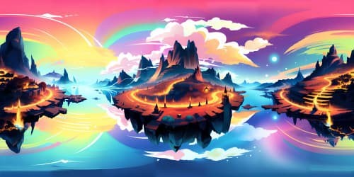 VR360 masterpiece, ultra-high resolution, imaginative realm, towering fantasy mountains, graceful dragon silhouettes, distant peaks backdrop. Style: Surreal art, HDR rendering, dreamlike colors.