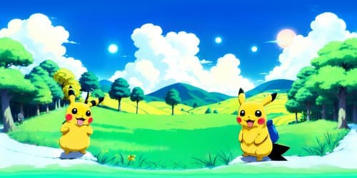 Pikachu on a SNOWBOARD