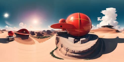 1 CLOSE PLANET IN MIDDLE OF SPACE