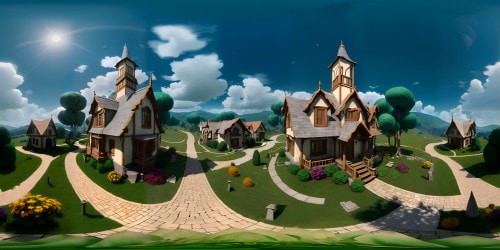 One room school house on the hill 