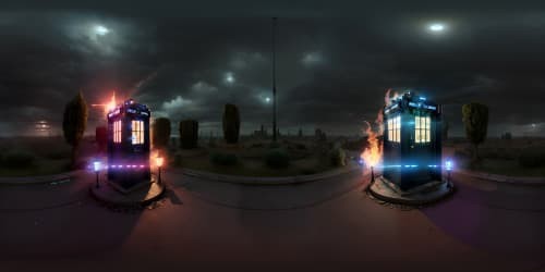 1 TARDIS in TVseries DOCTOR WHO LOCATED 