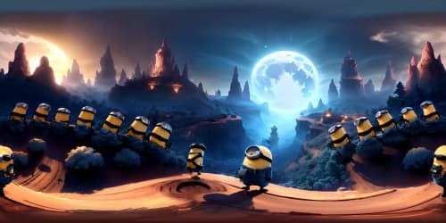 (characters) Minions in Despicable on the Moon