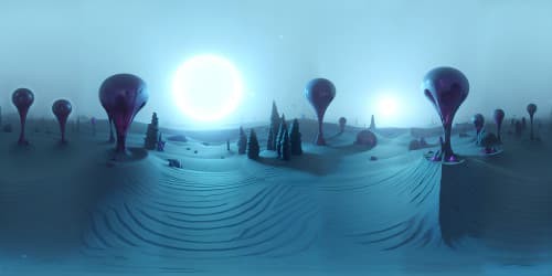 a dark foreboding alien biome, volumetric fog, ray tracing, UNREAL ENGINE 5, unknown creatures in the shadows