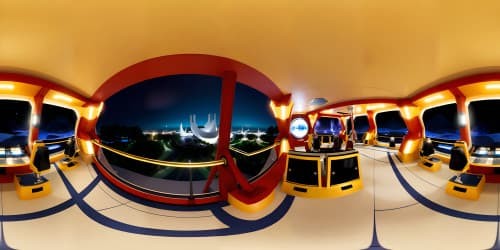 disney epcot center pavilion space mountain night