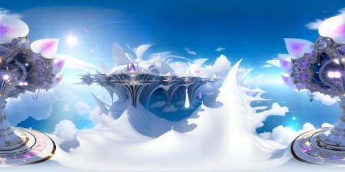 VR360 masterpiece, quintet of distinctive princesses in ultra-high res. Elegant poise, white fur attire with pink accents. Lustrous red lip gloss. Attributes of clear blue eyes, golden hair. Unusual poses; squatting, arms uplifted. Detailed feline ears, armpits. VR360 photorealistic style, refined. Crisp, mature detailing.