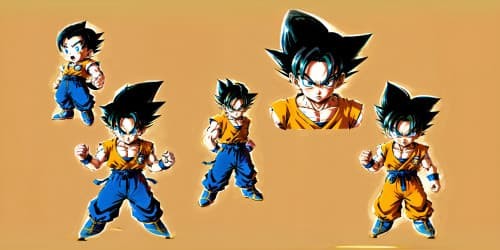 Dragon Ball Goku in his childhood. adorable