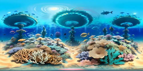 VR360 ultra-high-res masterpiece, quietly graceful mermaid, tranquil sleep, glistening scales, underwater cornucopia of vibrant seascapes. VR360 oceanic colors, luminescent corals, luminary seaweed, shimmering pearls, fantasy-level marine biodiversity. Pixar-style aquatic enchantment.