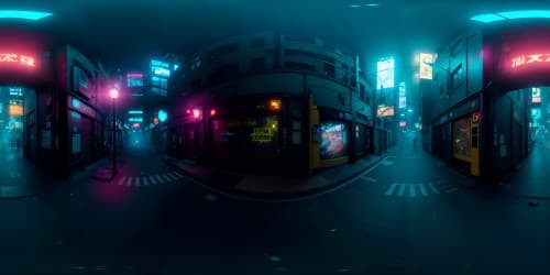 cyberpunk street alley,open space,outside,foggy