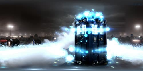 1 TARDIS in TVseries DOCTOR WHO 