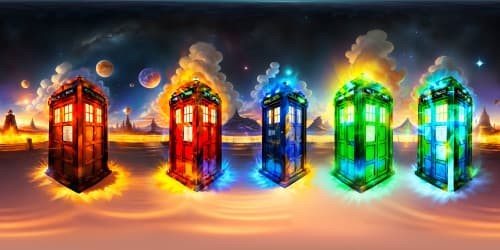 1 TARDIS in TVseries DOCTOR WHO