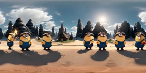 (characters) Minions in Despicable on the Moon