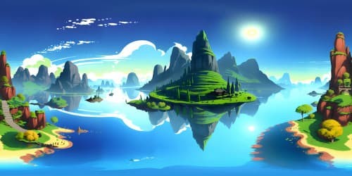 Masterpiece in VR360, ultra-high resolution, Chinese ink style. Cold, tranquil river, solitary boat drifting, entwined in misty clouds. Traditional, classical, for optimum VR360 immersion. Best quality.