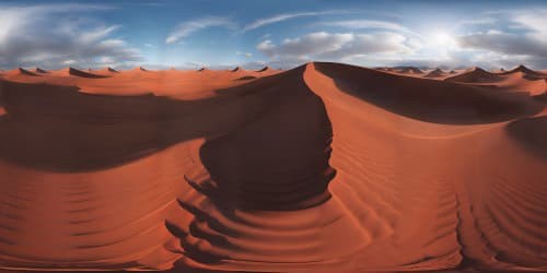 desert with sand dunes and sage brush