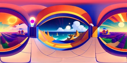 Masterpiece quality, pixel-perfect precision, ultra-high resolution, stunning VR360 scene. Striking visual elements, attention to fine details. Exquisite VR360 artistry.