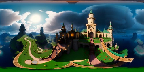 A big house with many girls