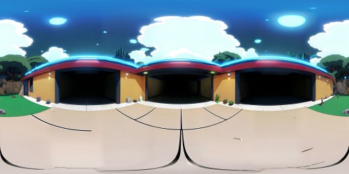 Rick and Morty tv show garage 