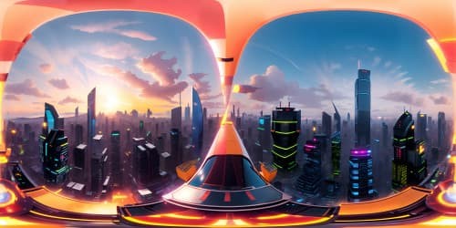 neo-tokyo akira sunset