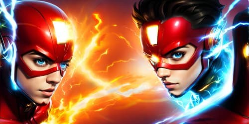 Grant Gustin's Flash  CW Running