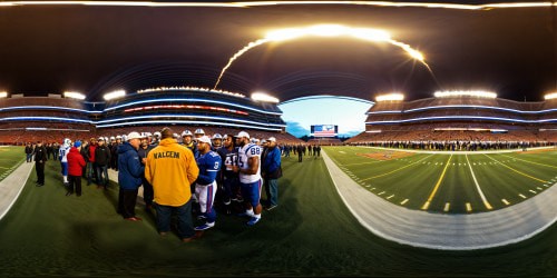 Largecollege football stadium American