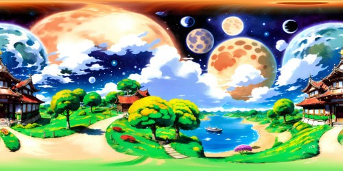 universe,moon,planet