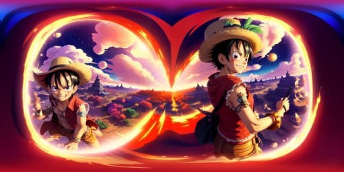 one piece character Luffy