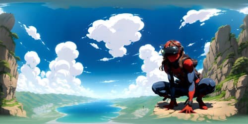 SPIDERMAN in all black suit