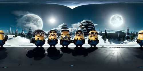 (characters) Minions in Despicable on the Moon