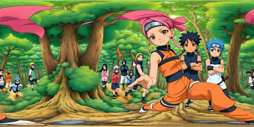 Leafvillage of konoha world of Naruto