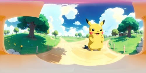 Pikachu on a SNOWBOARD