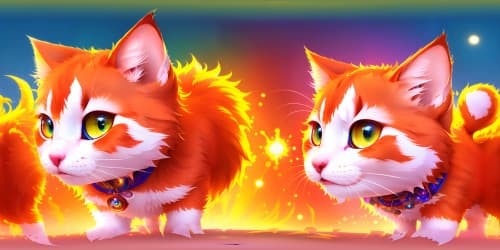 fluffy small kitties