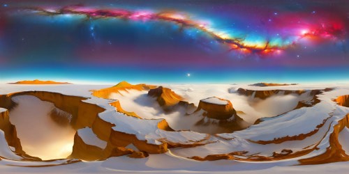 A jaw-dropping cosmic panorama portraying a celestial symphony of distant galaxy, mesmerizing nebulae dance among twinkling stars, vivid planets and moons emitting dreamlike illuminations, all captured flawlessly in unmatched detail and ultra-high resolution, a digital masterpiece that mesmerizes like cascading waterfalls.