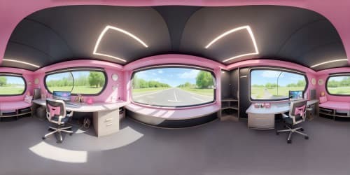 five teachers in a circle,wearing pink leotards,blonde,squatting,pink eyes,armpit closeup,arms up,eye contact,blue eyes,pink lipstick