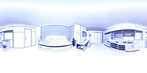 Ultra-high resolution seaside masterpiece, pristine sandy beach under snowfall, a mesmerizing VR360 panorama. VR360 view showcasing the contrast of white snow on a tropical beach, a painting-like vista.