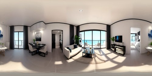 Luxury apartment with a view to the ocean