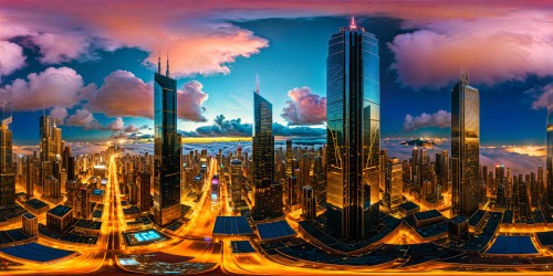 An immaculate digital matrix world, intricate circuitry weaving a flawless landscape with neon-lit skyscrapers, gleaming reflections, glitched skies, and pulsating data streams in a crisp, ultra-high resolution digital masterpiece of a cyberpunk paradise.