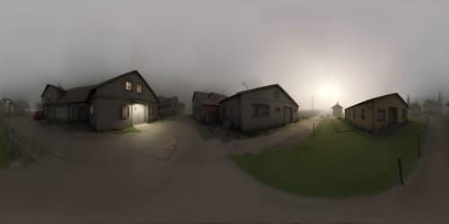 silent hill playstation 1 game, realistic town, foggy