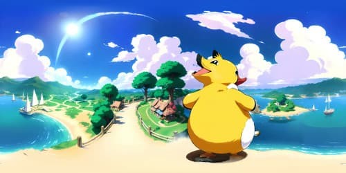 Pokemon character Psyduck