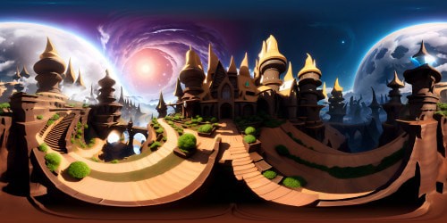 Planet made of chocolate