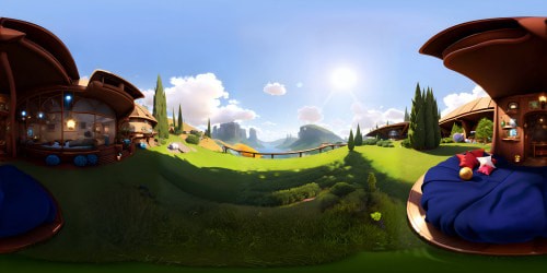 VR360 view, plush kitties, oversized, ultra high-res textures, soft, fluffy, variety fur patterns, sparkling jewel-like twinkling kitty eyes, fantasy art style, VR360 view, immersive plush paradise, cute, cuddly, picturesque, masterpiece level details.