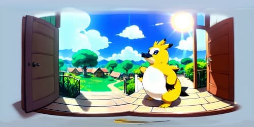 Pokemon character Psyduck