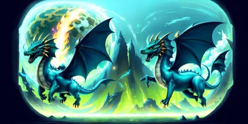 Masterpiece quality, Ultra high-resolution VR360 scene, a dragon in mid-air combat, fire swirling, emerald scales glinting. Fantasy art style emphasizing on intricate detailing.